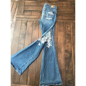 American Eagle Artist Flare